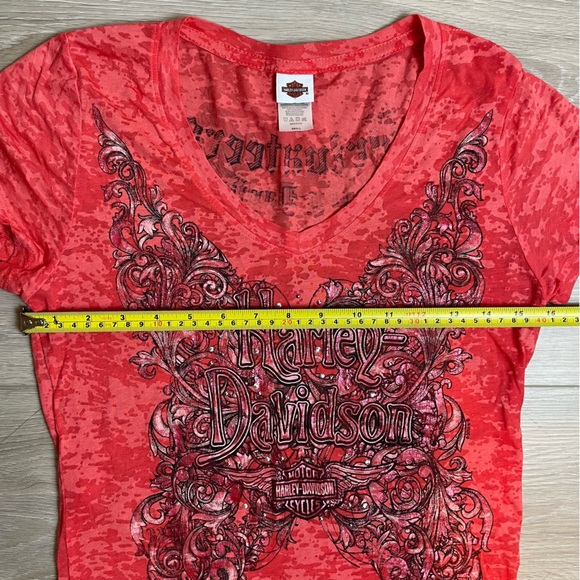 Harley-Davidson Red T-Shirt - Picture 4 of 9